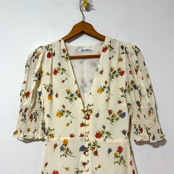 REFORMATION Alison Dress NWT - Picture 5 of 12